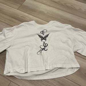 butterfly long sleeve t shirt